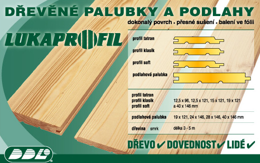 Palubky Lukaprofil (palubek lukaprofil, palubky lukaprofil, dalších exteriérových) Palubky Lukaprofil